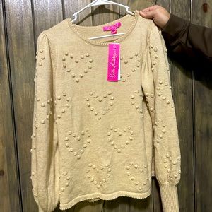Lilly Pulitzer kippa sweater